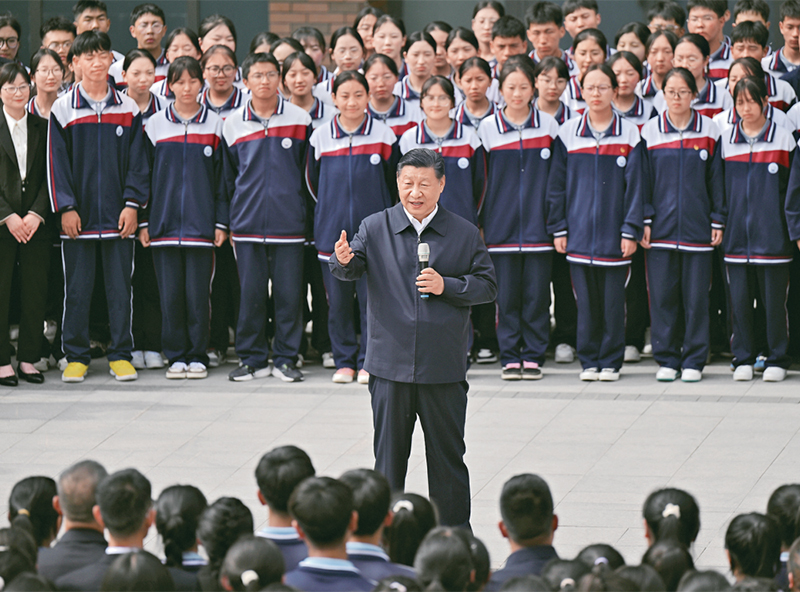 《求是》雜志發(fā)表習(xí)近平總書記重要文章《激勵新時代青年在中國式現(xiàn)代化建設(shè)中挺膺擔(dān)當(dāng)》